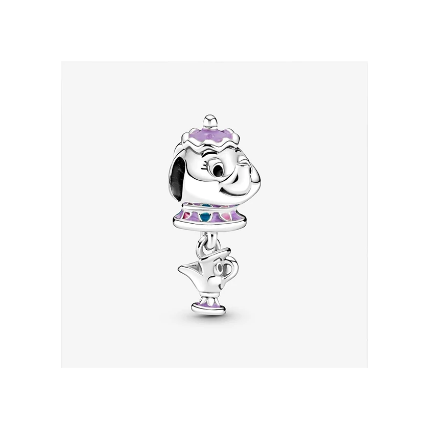 Pandora Disney Szépség és Szörnyeteg Mrs. Potts és Csészike függő - 799015C01