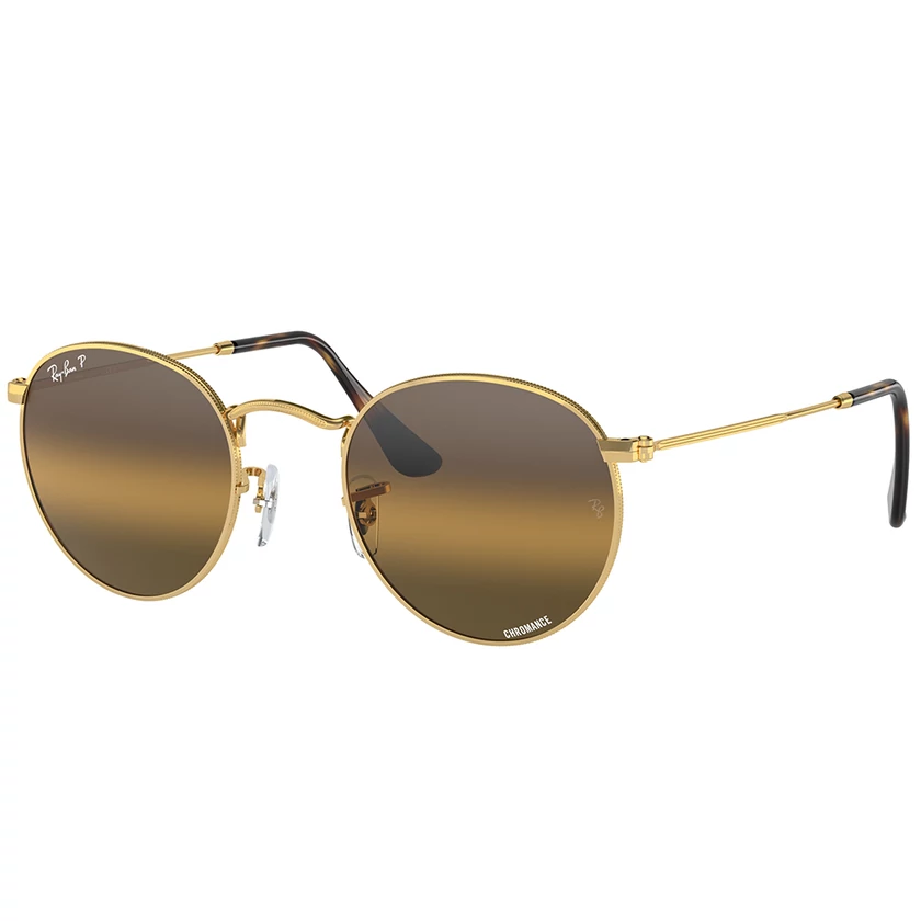 Ray-Ban napszemüveg - RB3447-001/G5 - Round Metal