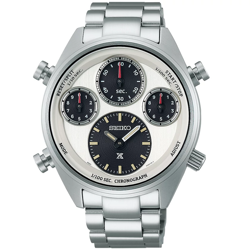 Seiko férfi óra - SFJ009P1 - Prospex Panda Solar Speedtimer - Limited Edition 110th