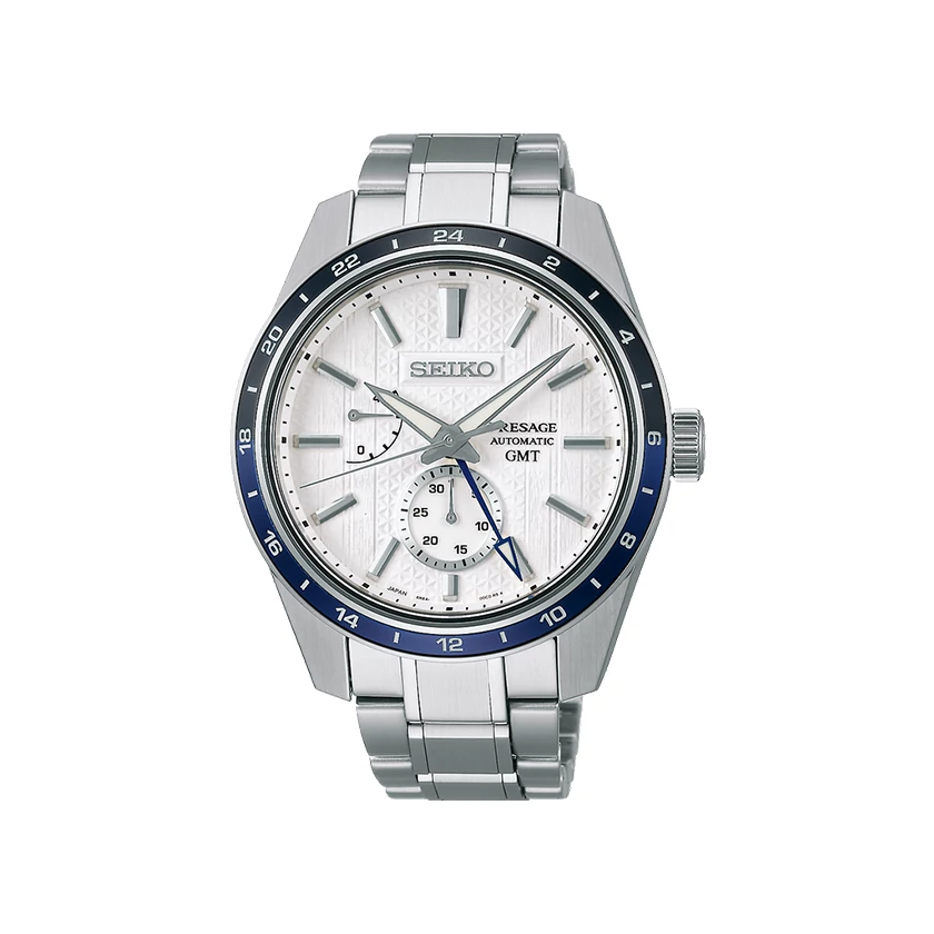 Seiko férfi óra - SPB269J1 - Presage Sharp Edged GMT - Zero Halliburton