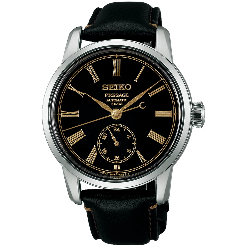 Seiko férfi óra - SPB499J1 - Presage Craftmanship Urushi Black with Roman Numerals