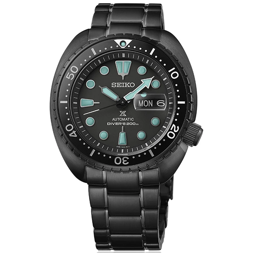 Seiko férfi óra - SRPK43K1 - Prospex Black Series Night Vision Turtle Diver