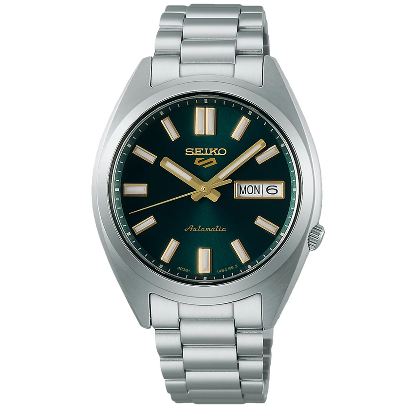 Seiko férfi óra - SRPL57K1 - 5 Sports SNXS Vintage Gold Collection In Green Tie