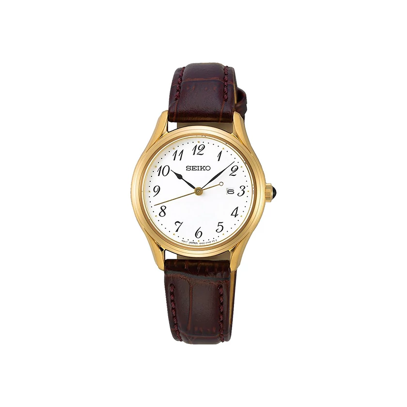 Seiko női óra - SUR638P1 - Bőrszíjas női