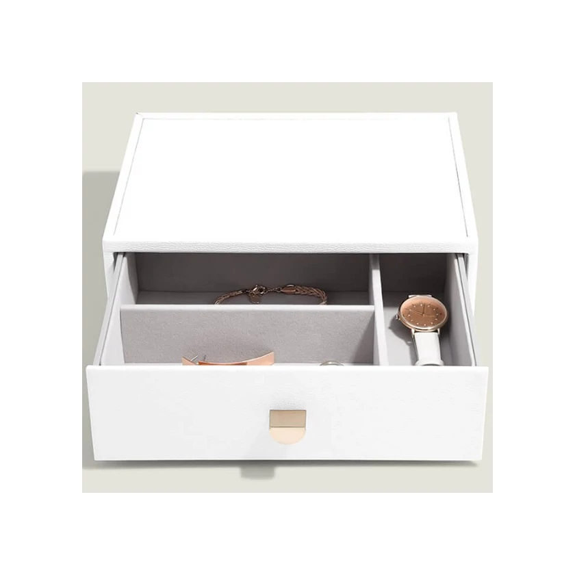 Stackers fehér fiókos ékszertartó doboz - 75805