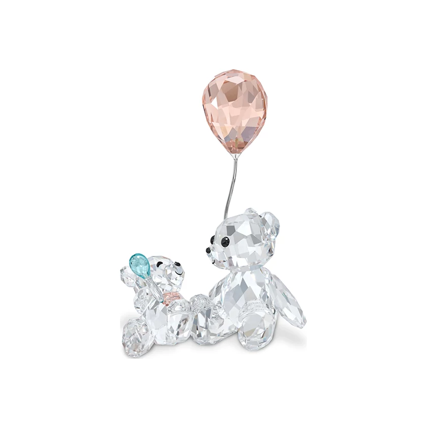 Swarovski My Little Kris Bear - anya gyermekével dísz - 5557542