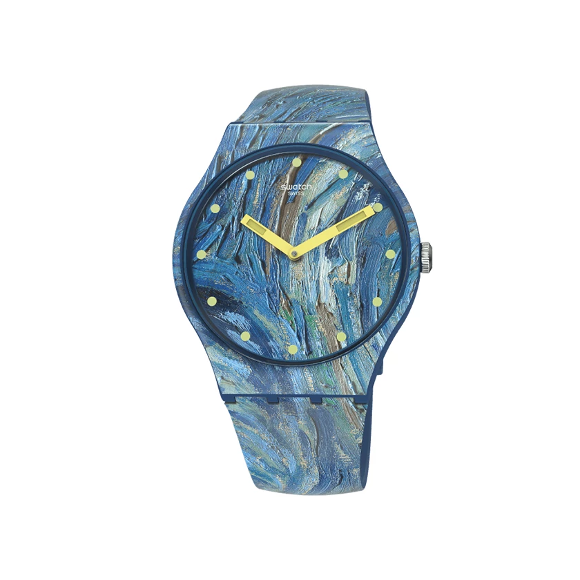 Swatch unisex óra - SUOZ335 - The Starry Night By Vincent Van Gogh, The Watch