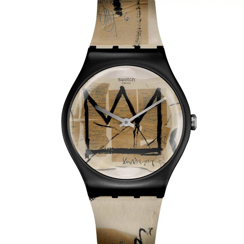 Swatch férfi óra - SUOZ355 - Untitled By Jean-Michel Basquiat