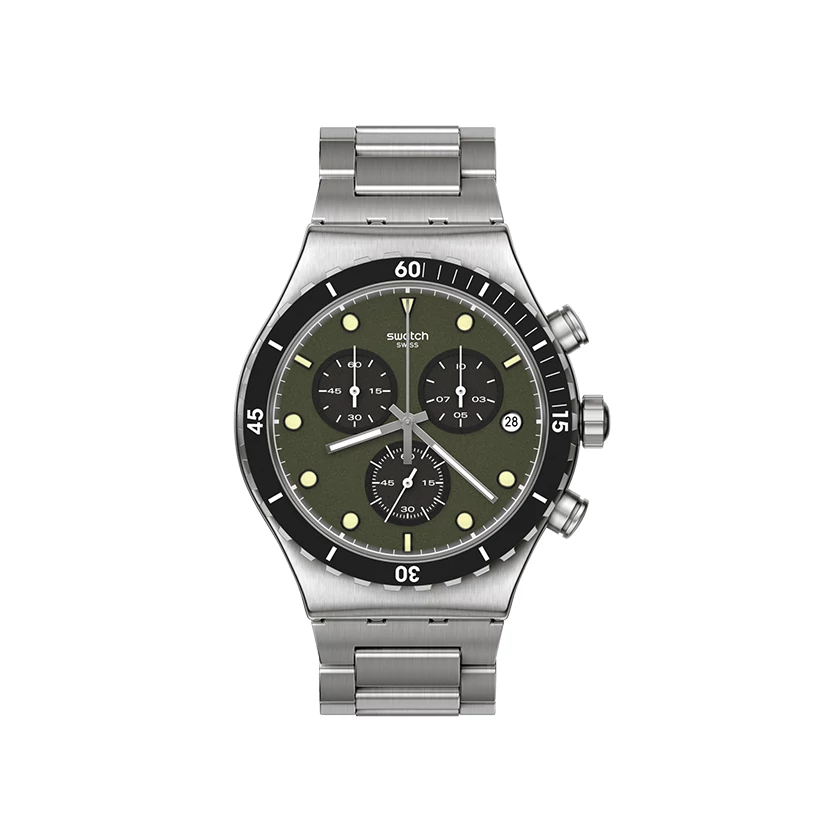 Swatch unisex óra - YVS488G - Back In Khaki
