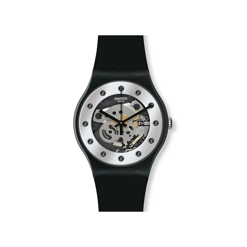 Swatch unisex óra - SUOZ147 - Silver Glam
