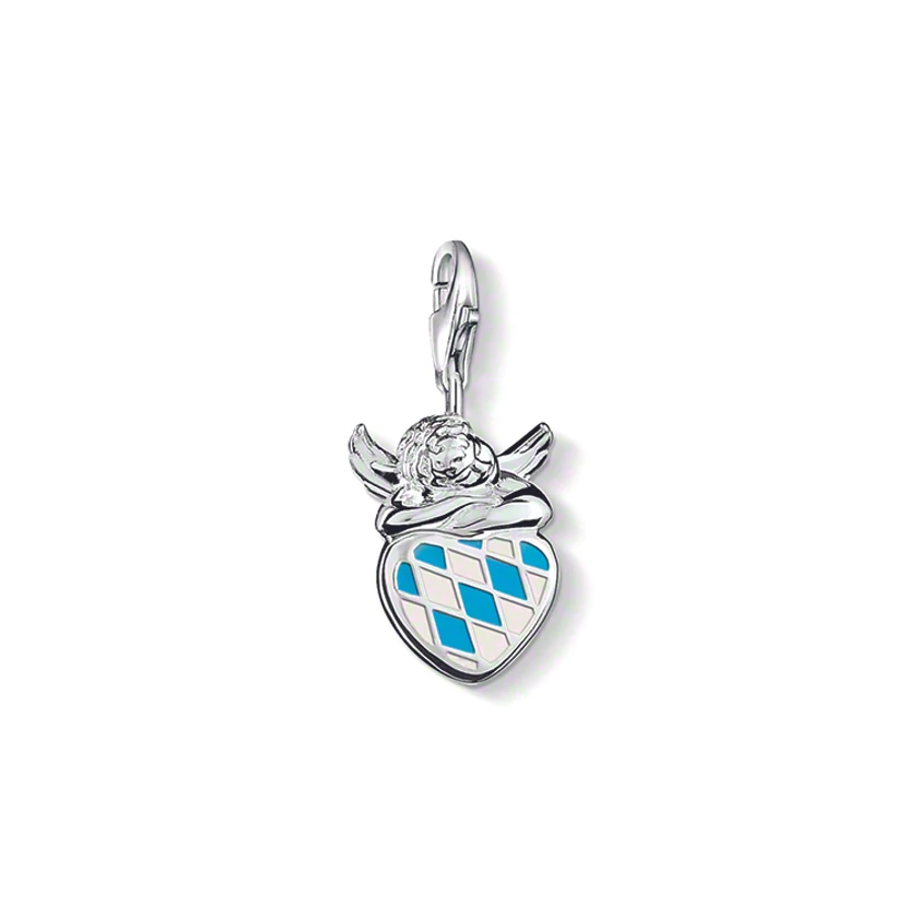 Thomas Sabo szív & angyal charm - 0544-007-1