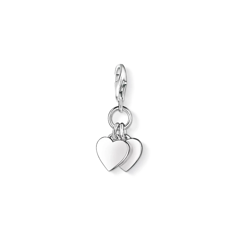 Thomas Sabo szívek charm - 0836-001-12