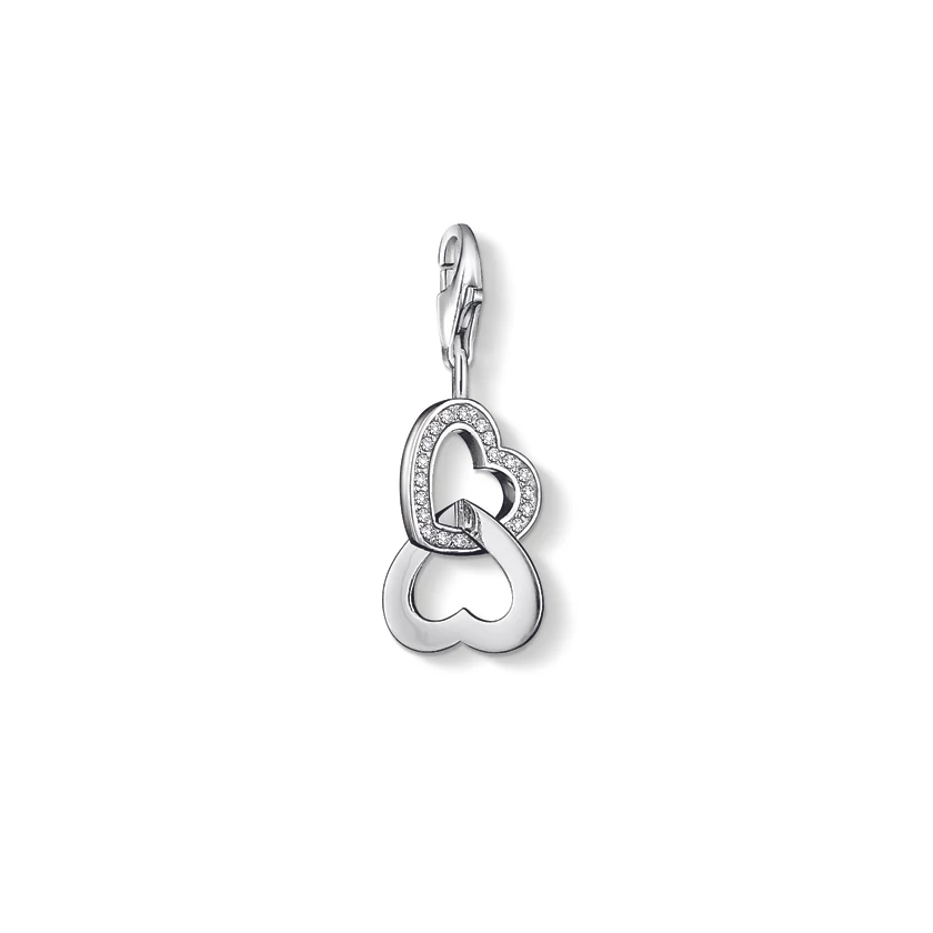 Thomas Sabo szívek charm - 0863-051-14