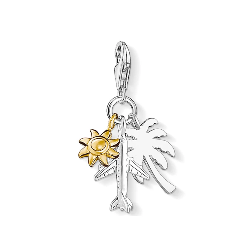 Thomas Sabo pálm & nap & repülő charm - 1430-413-21