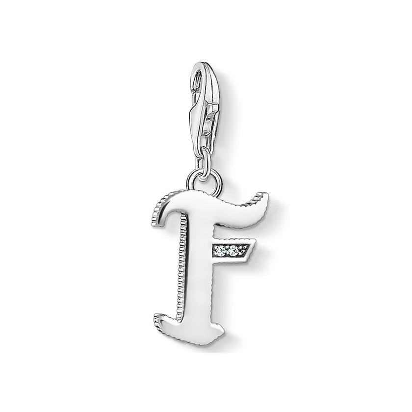 Thomas Sabo "F" betű charm - 1586-643-21