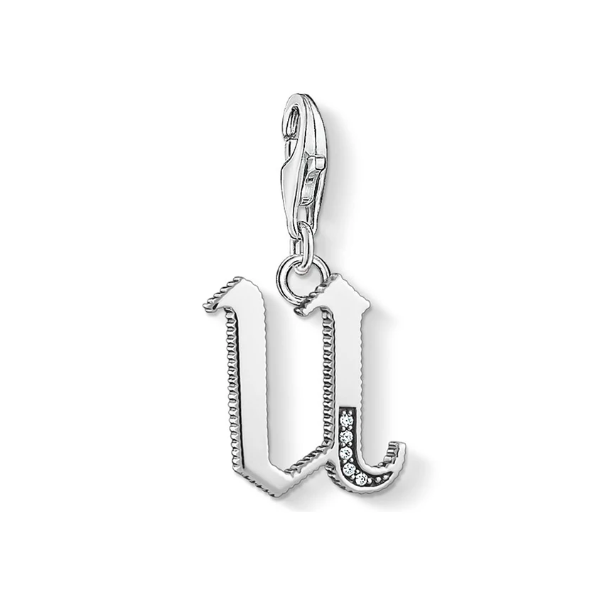 Thomas Sabo "U" betű charm - 1601-643-21