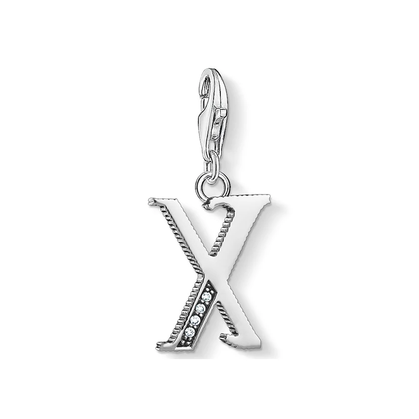 Thomas Sabo "X" betű charm - 1604-643-21