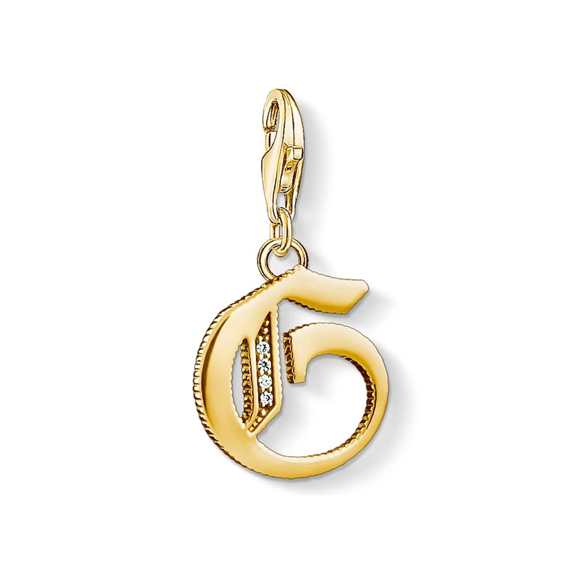 Thomas Sabo "G" betű charm - 1613-414-39
