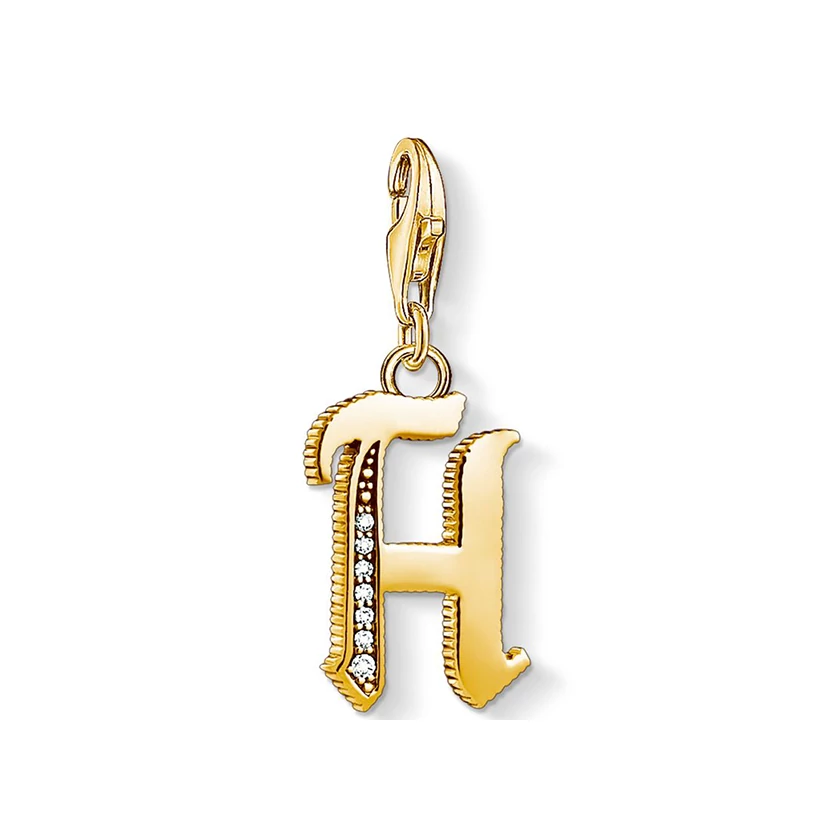 Thomas Sabo "H" betű charm - 1614-414-39
