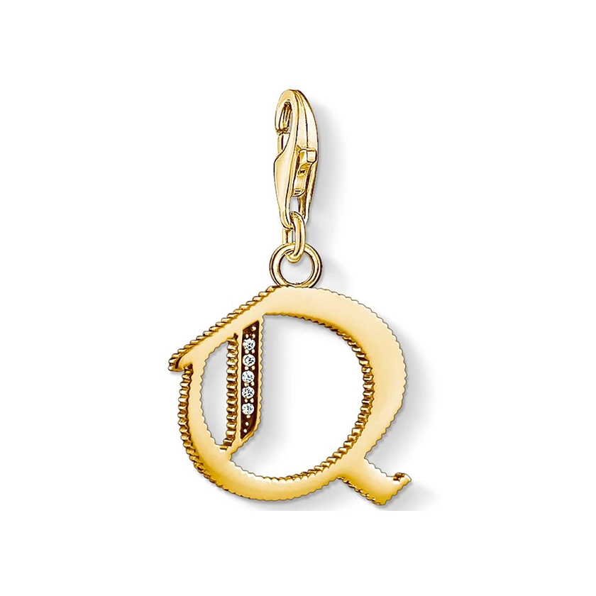 Thomas Sabo "Q" betű charm - 1623-414-39
