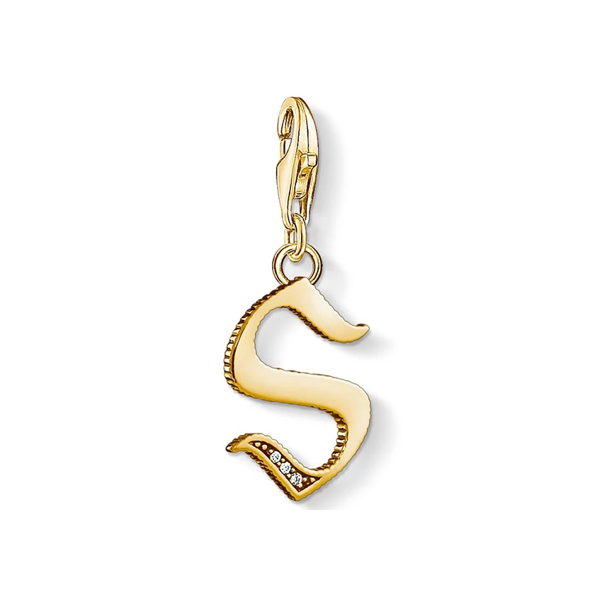 Thomas Sabo "S" betű charm - 1625-414-39