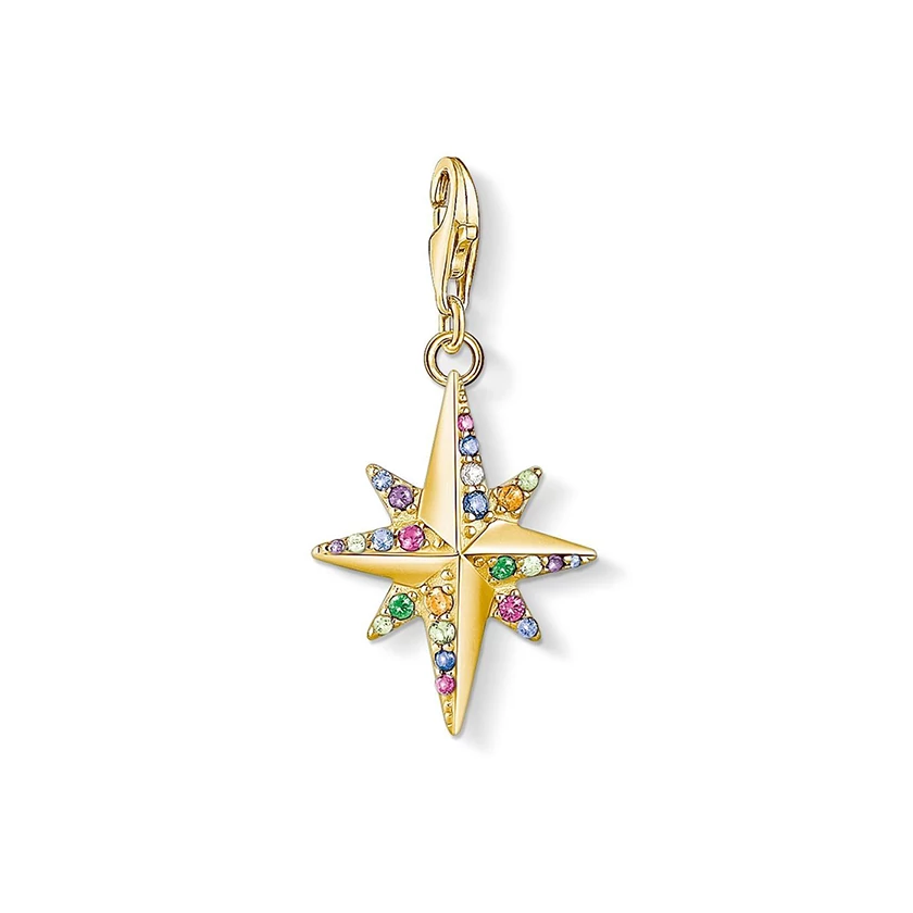 Thomas Sabo színes csillag charm - 1816-488-7