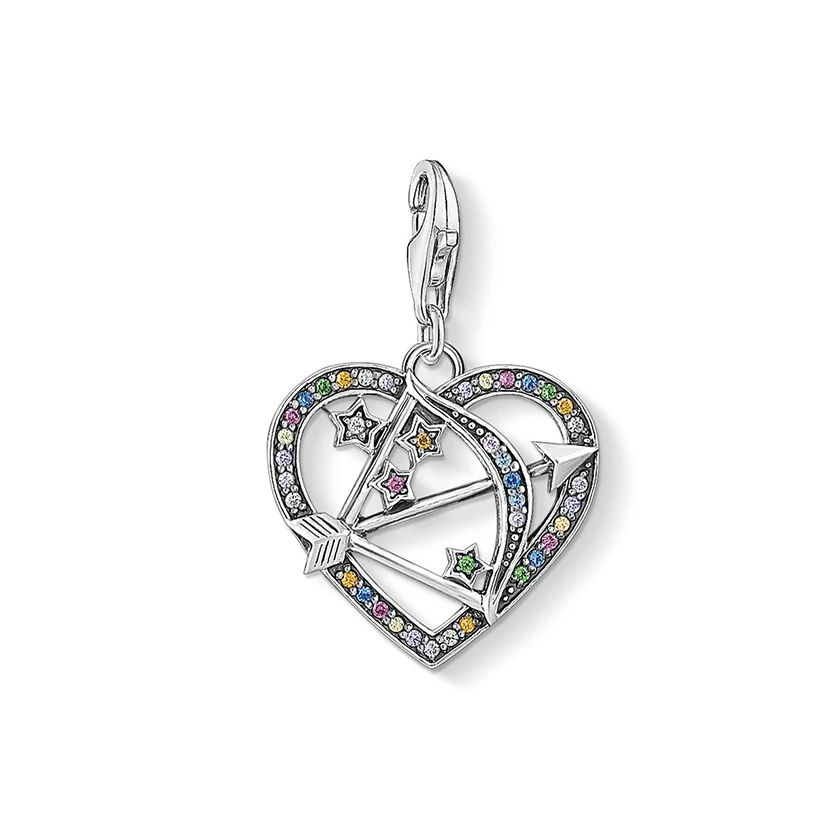 Thomas Sabo ezüst szív charm - 1822-318-7