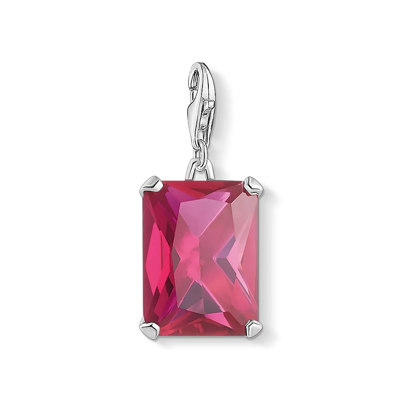 Thomas Sabo pink kő charm - 1834-011-10