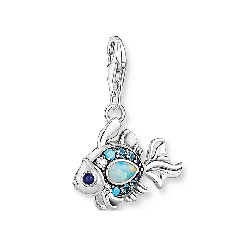 Thomas Sabo köves hal charm  - 1884-945-7