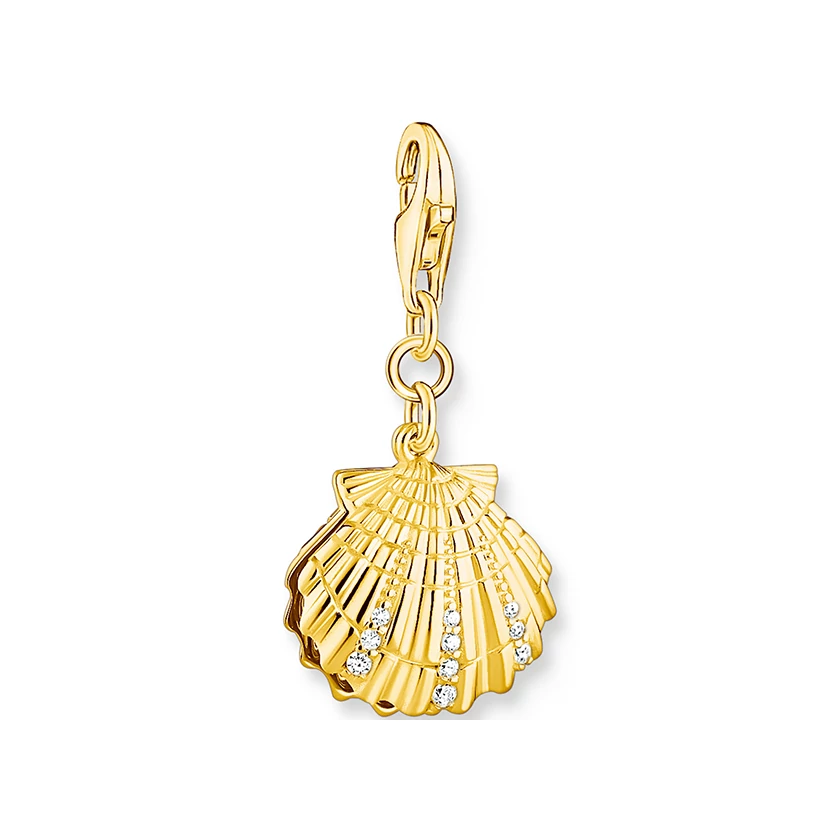 Thomas Sabo köves kagyló és gyöngy charm  - 1893-445-14