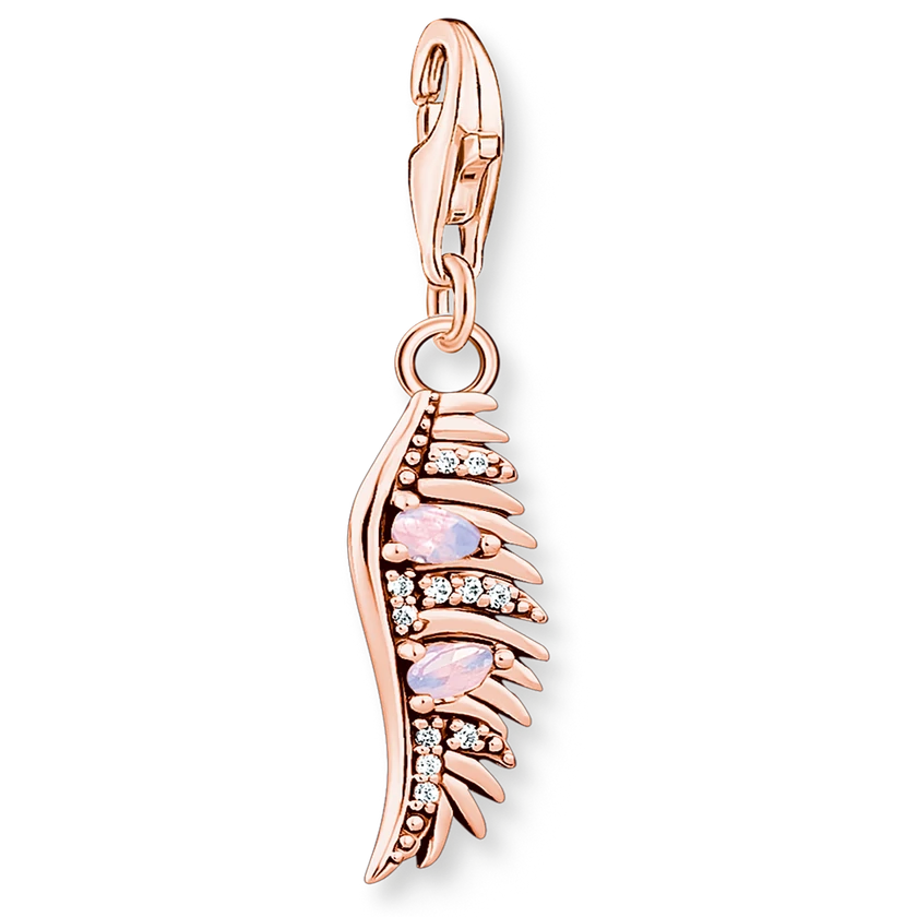 Thomas Sabo rozé főnix toll charm - 1906-323-9