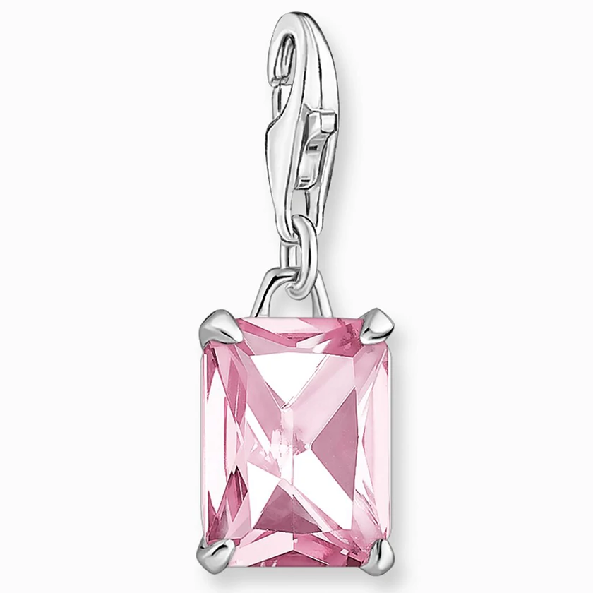 Thomas Sabo rózsaszín köves charm - 1920-051-9