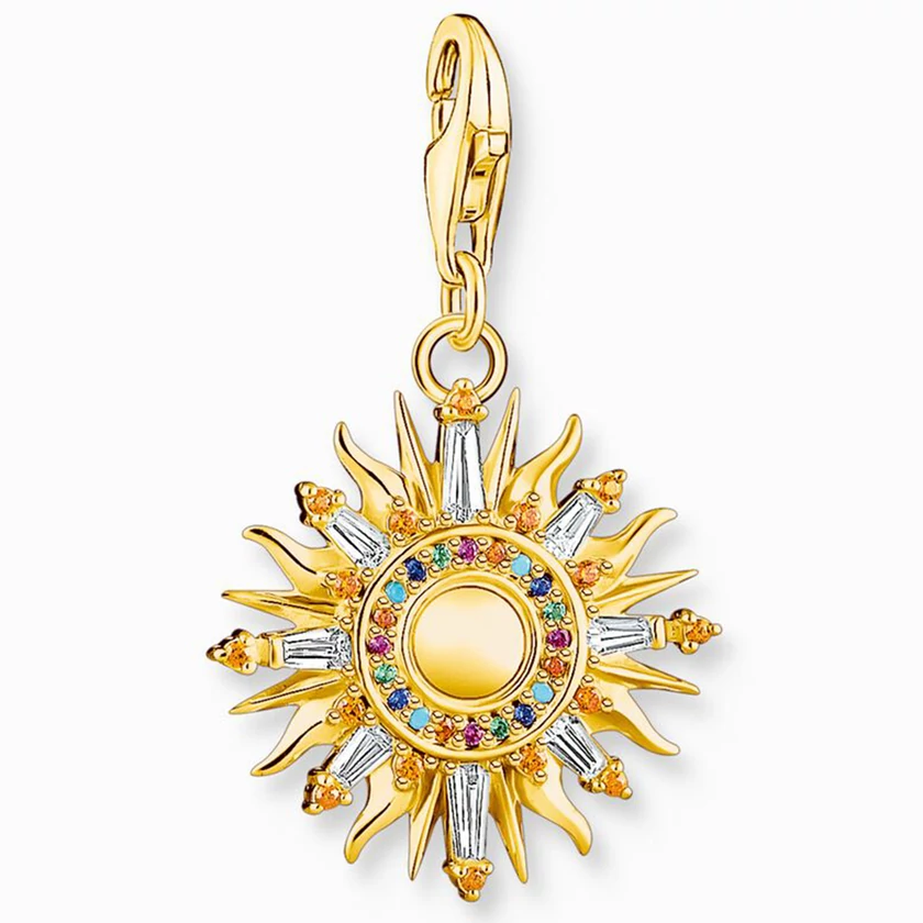 Thomas Sabo arany nap charm - 1935-488-7