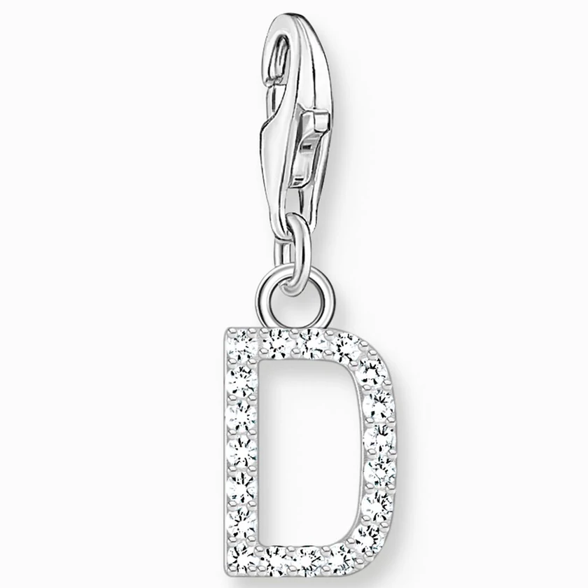 Thomas Sabo ezüst D betű charm - 1944-051-14