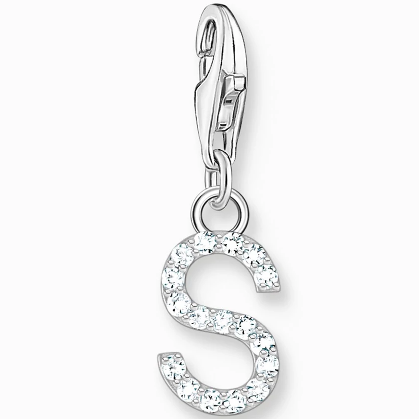 Thomas Sabo ezüst S betű charm - 1956-051-14