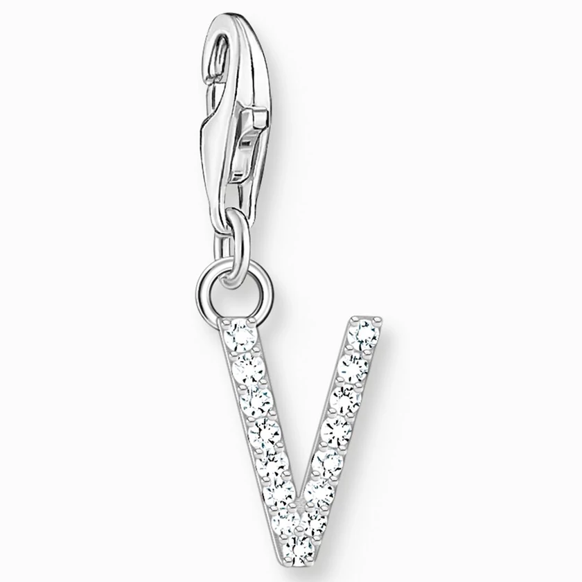 Thomas Sabo ezüst V betű charm - 1959-051-14