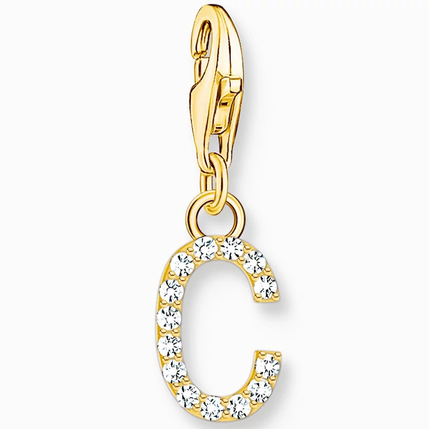 Thomas Sabo arany C betű charm - 1966-414-14