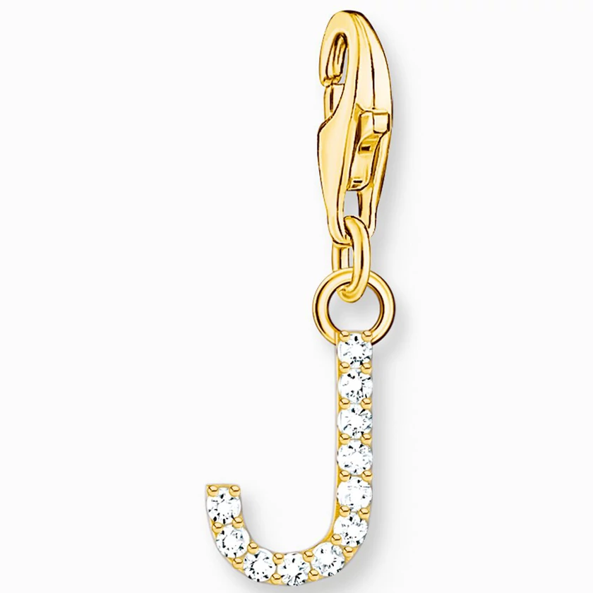 Thomas Sabo arany J betű charm - 1973-414-14