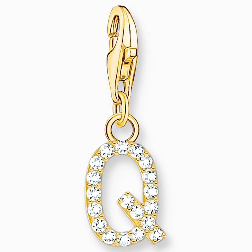 Thomas Sabo arany Q betű charm - 1980-414-14