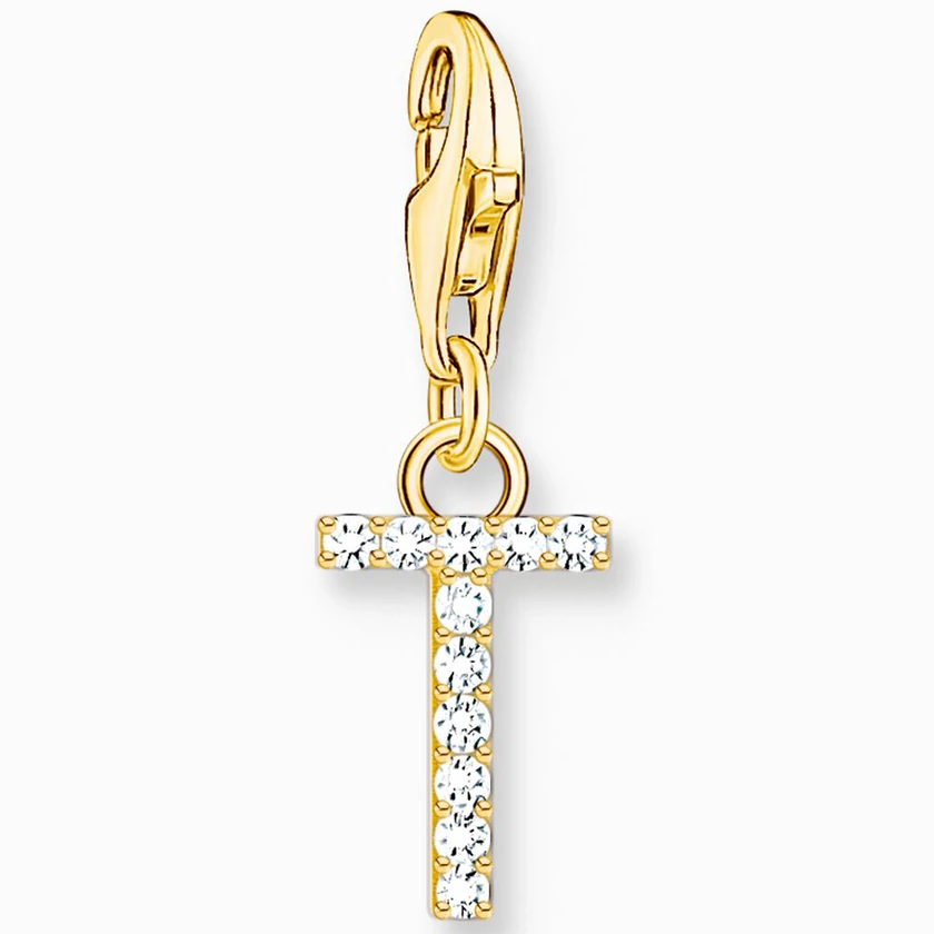 Thomas Sabo arany T betű charm - 1983-414-14