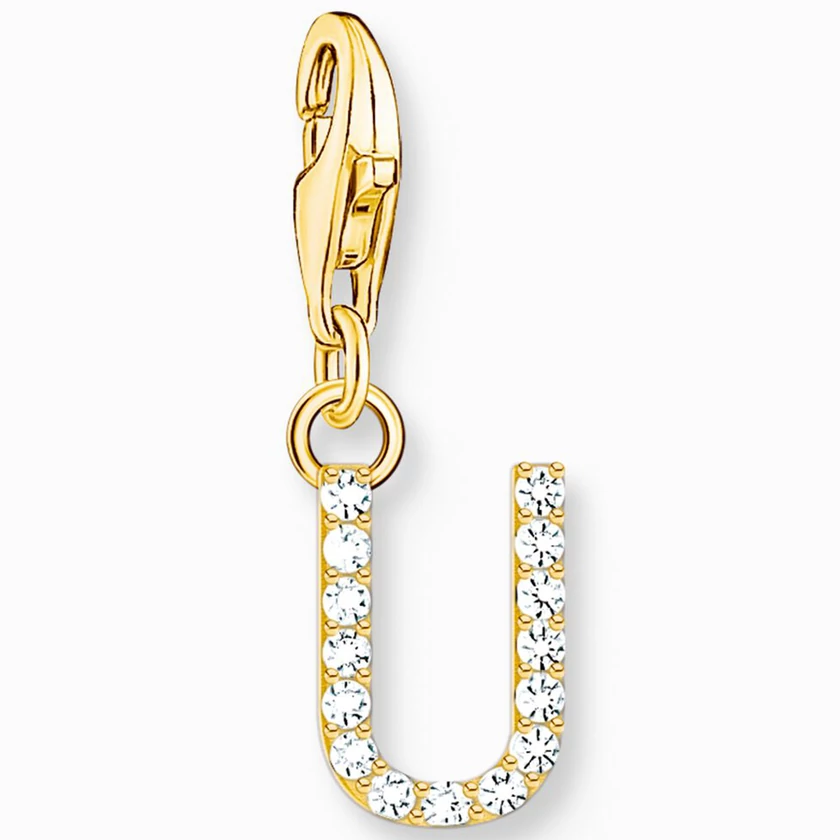 Thomas Sabo arany U betű charm - 1984-414-14