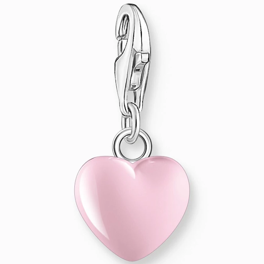 Thomas Sabo rózsaszín szív charm - 1993-007-9