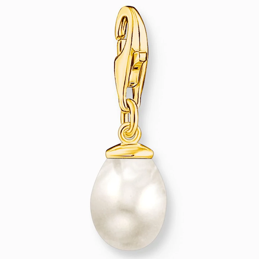 Thomas Sabo arany függős tenyésztett gyöngy charm - 1996-430-14