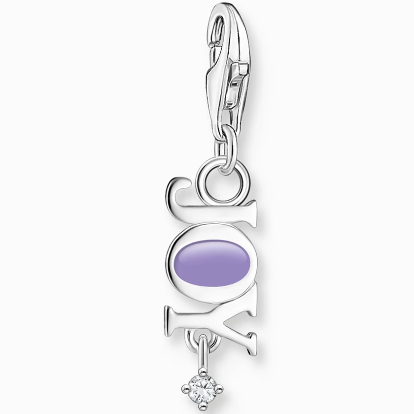 Thomas Sabo ezüst JOY felirat charm - 2008-041-13