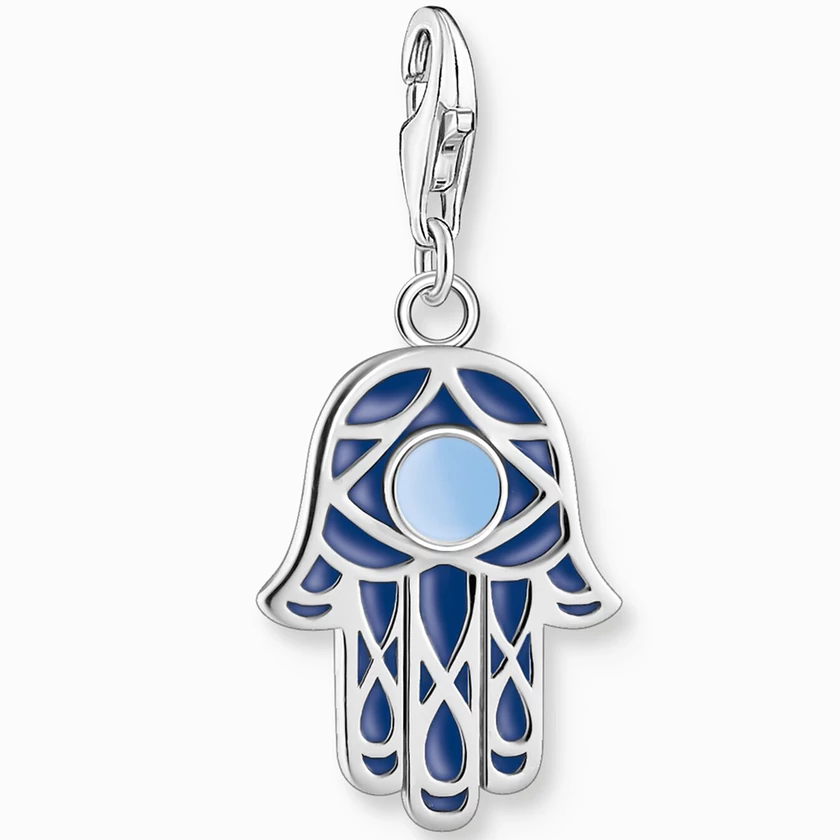 Thomas Sabo kék Fatima keze charm - 2020-007-1