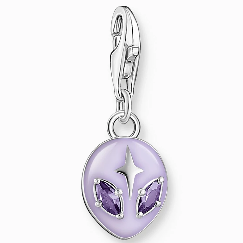 Thomas Sabo lila ufo charm - 2049-041-13