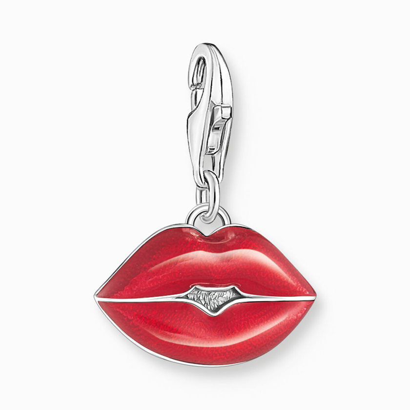 Thomas Sabo piros csókos ajkak charm - 2068-664-10