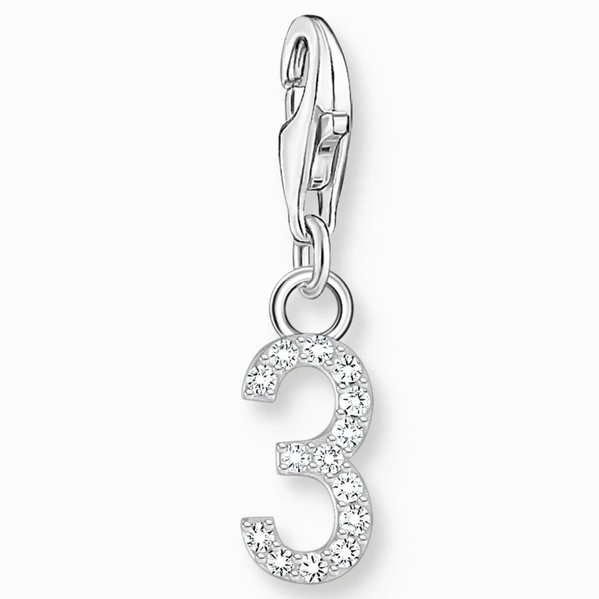 Thomas Sabo "3" charm - 2127-051-21