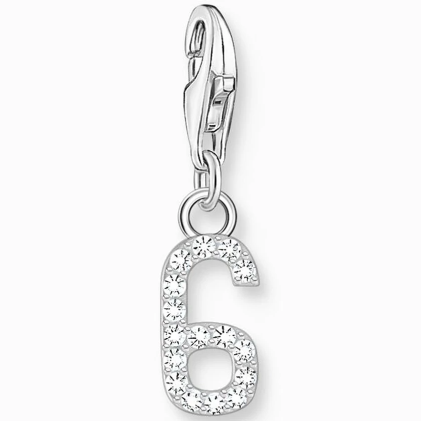 Thomas Sabo "6" charm - 2130-051-21
