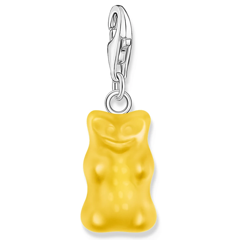 Thomas Sabo x HARIBO sárga gumimaci charm - 2183-017-4